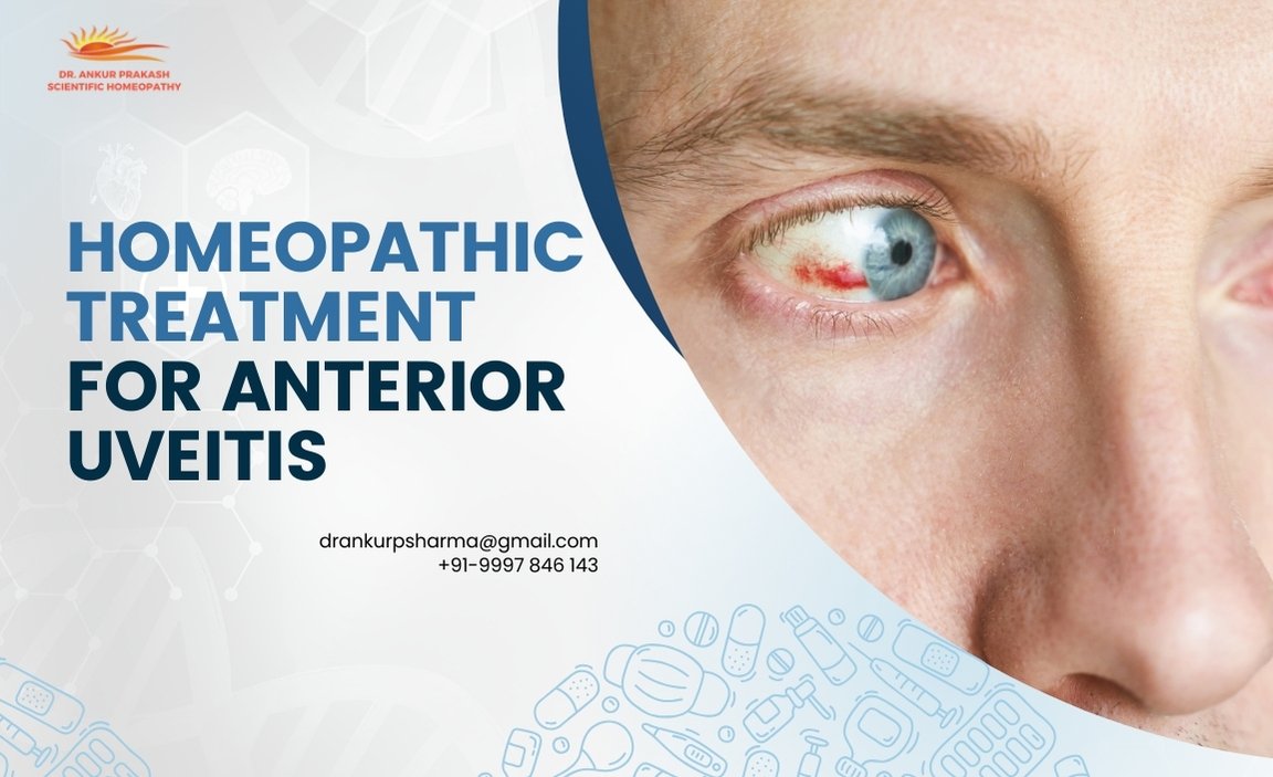 Homeopathic Treatment for Anterior Uveitis' and contact information for Dr. Ankur Prakash.