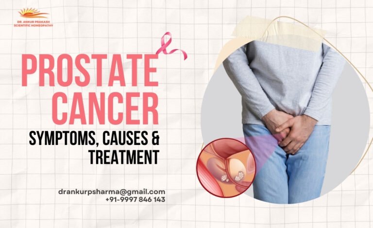 Homeopathy treatment for prostate cancer