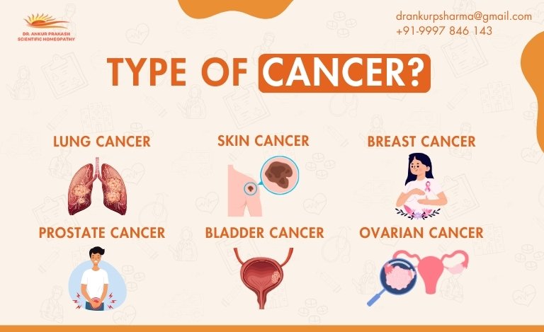 Visual guide to different types of cancer