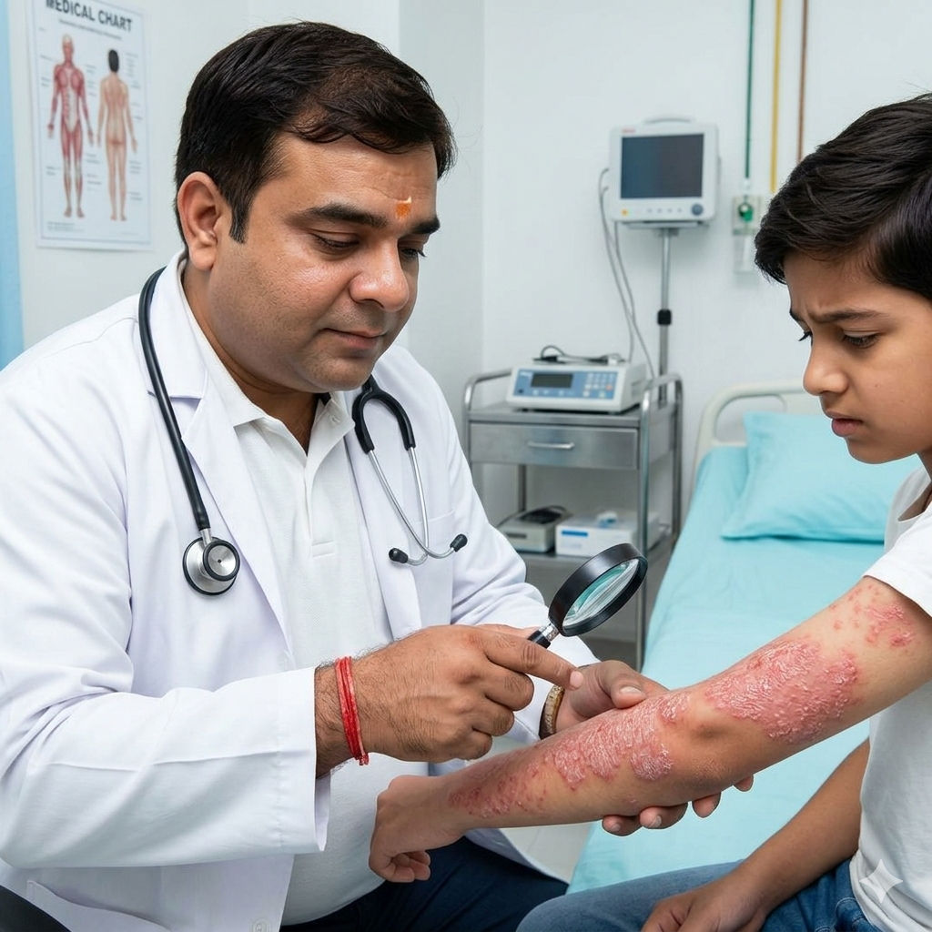 Homeopathic Skin Treatment by Ankur Prakash, Agra