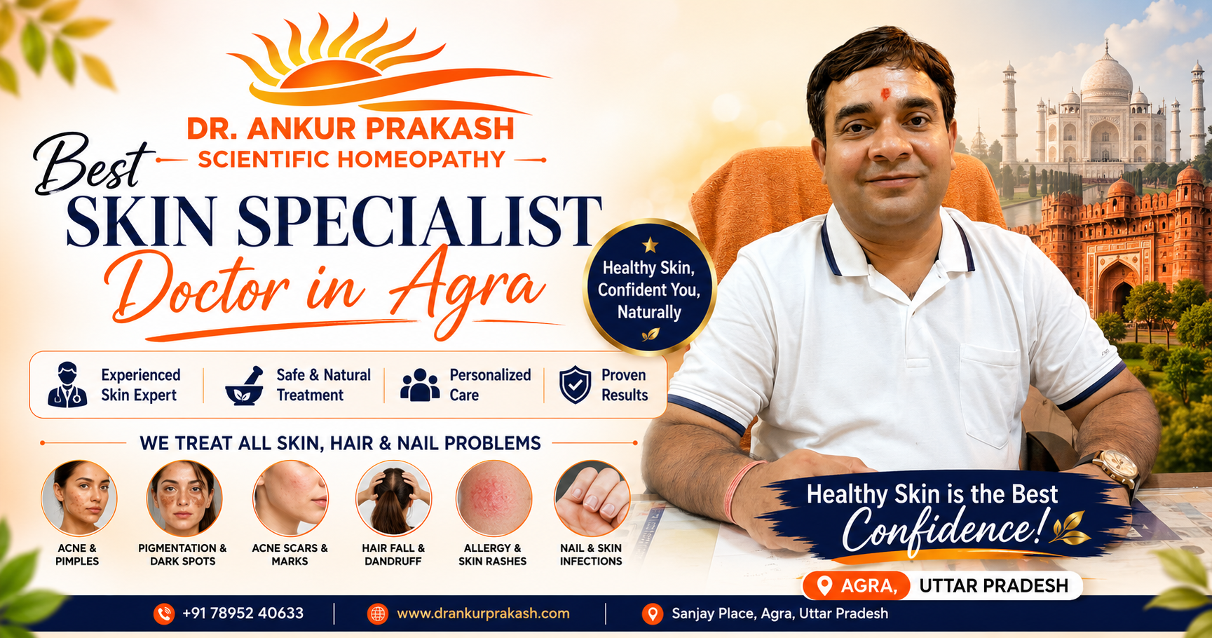 best homeopathic skin specialist in Agra